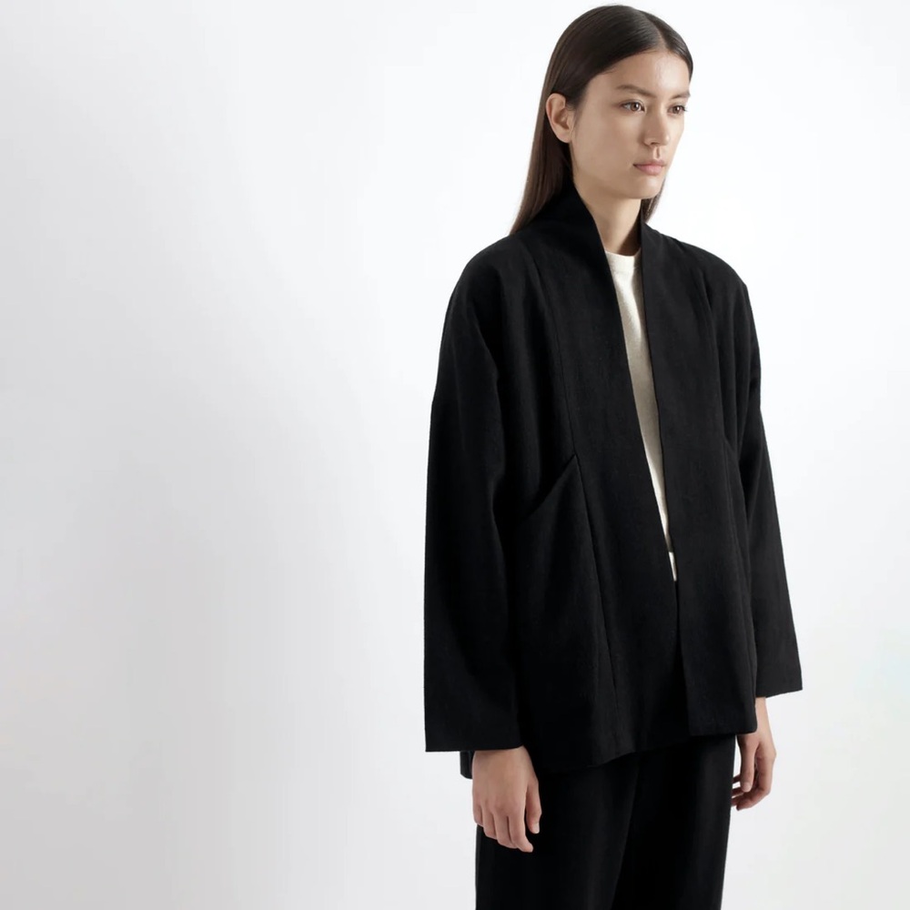 7115 by Szeki Sumo Jacket in Black